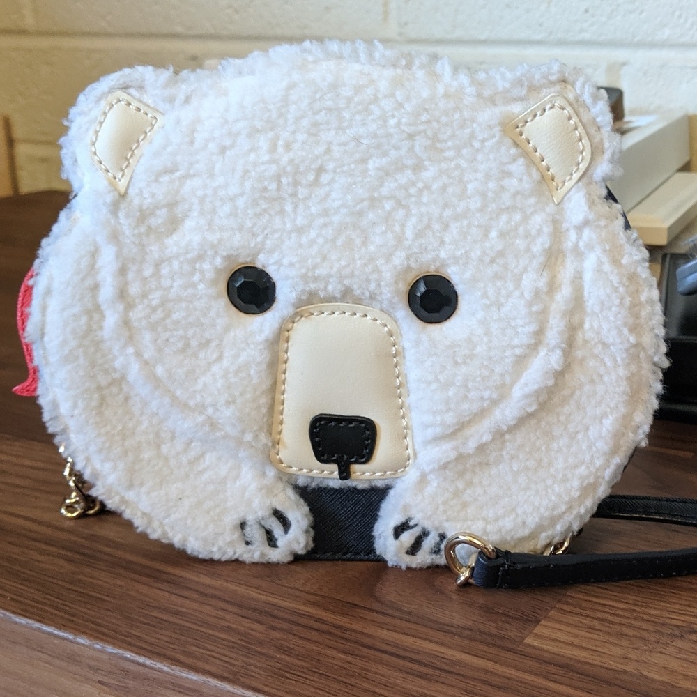 Kate Spade polar bear purse